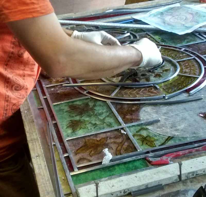 Stained glass methods and technique