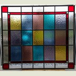 Wide stained glass  windows (8) from Somerset Stained Glass